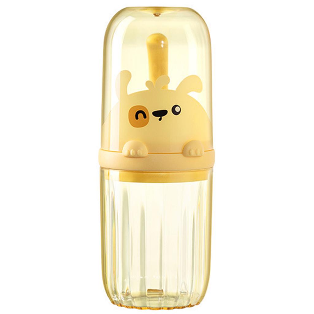 Портативный держатель для зубной щетки Пластиковый дорожный футляр для зубной щетки для детей со съемной ручкой Коробка для хранения зубных щеток и зубной пасты