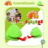 2/4Pcs 2Fog Tongue Shoot Game 2/4 Players Family Night Party Interactive Sticking-Out Tongue Chameleon Board Game Educational Toy