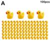50/100/200PCS Resin Mini Duck Miniature Figurines Ornaments Tiny Duck Handicraft Micro Landscape Garden Crafts Home Decoration