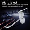 Stainless Steel Simple Door Closer Home Hotel Office Automatic Spring Door Closer Device Practical