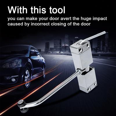 Простой дверной доводчик из нержавеющей стали для дома, отеля, офиса, автоматический пружинный дверной доводчик, практичное устройство