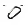 7-colors Aluminium Safety Camping Hiking Hook Buckle Keychain Climbing Buckles Alloy Carabiner