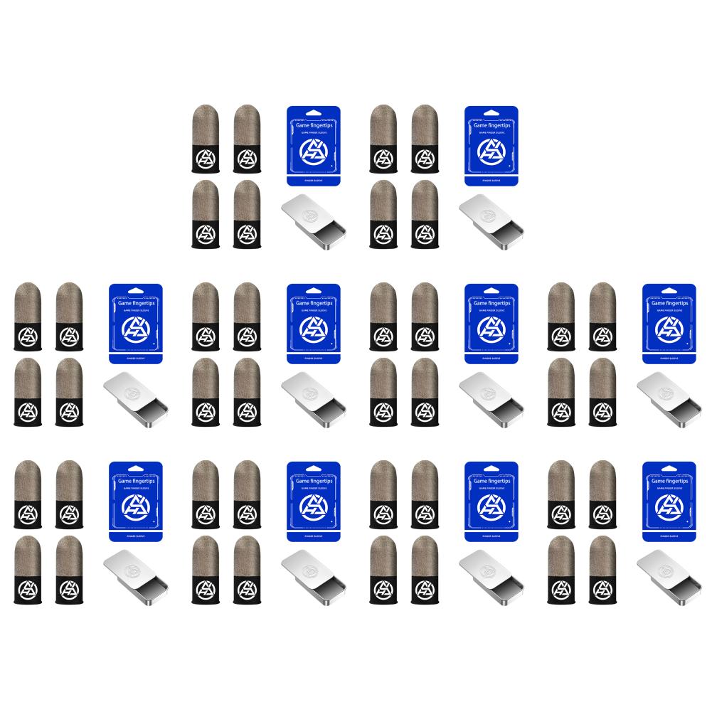 10 пар мобильных игровых наперстников, влагостойкие, противоскользящие, с сенсорным экраном, дышащие, для PUBG