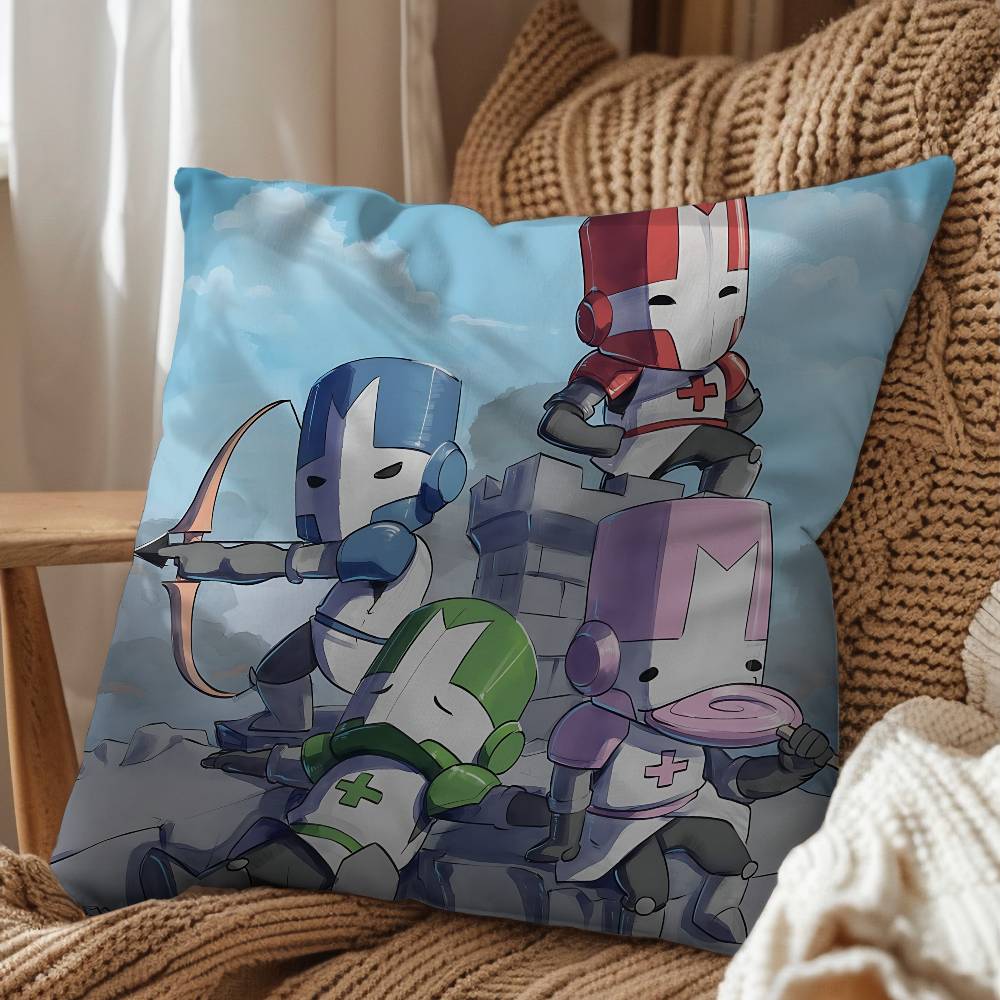 Арт милый крутой Чехол на подушку Castle Crashers чехол на подушку для дивана в гостиной чехол на подушку для кровати в спальне домашний декор