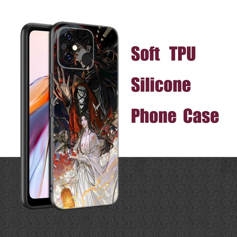 Благословение Небесного Чиновника Черный Чехол Для Телефона Xiaomi Redmi 7A 8A 9A 10A 11A 9C 10C 12C 13C 11 Prime A1 A2 + 12 4G Note 9T 12R