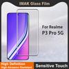 Для Realme P3 Pro 5G Glass IMAK 3D изогнутая полноэкранная закаленная стеклянная пленка