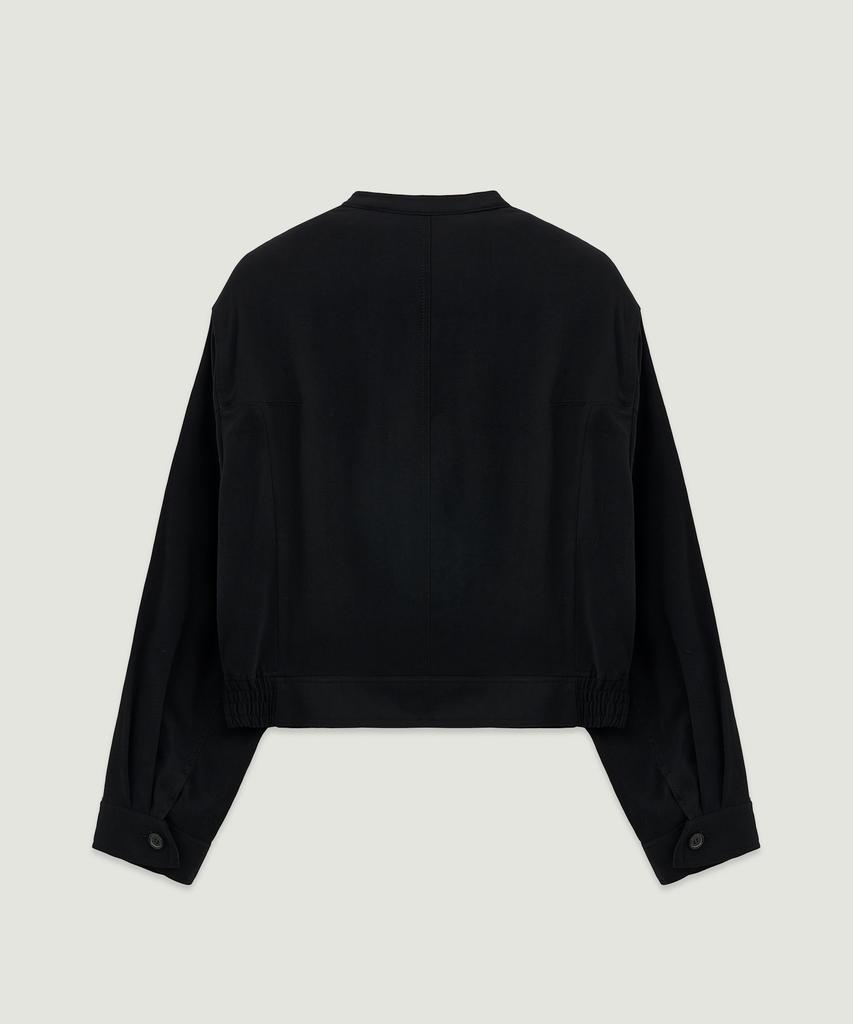 Lmood Groove Cupro Blouson Jacket Black