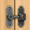 90 180 Degree Luminous  Door Buckle Anti-theft Door Hasps Door   Catch Bolt  Window