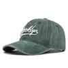 Унисекс Кепка Snapback Хип-хоп Ретро Повседневная Кепка Папы для Мужчин Женщин Спорт Подарок Винтажная Стиранная Хлопковая Бейсболка Вышивка Бруклин
