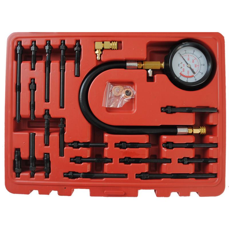 Petrol and Diesel Engine Master Compression Cylinder Pressure Meter Kit AN124