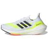 Ultra Boost 21 White Solar Green Women's Sneakers FY0401