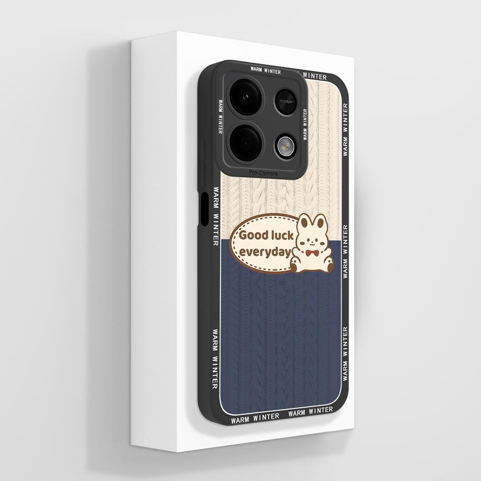 Чехол для Xiaomi Redmi Note 12 13 K70 K60 K30 K50 Pro A3 задняя крышка милая панда Мягкая силиконовая защита экрана чехол для телефона с защитой от падения Роскошный корпус Капа