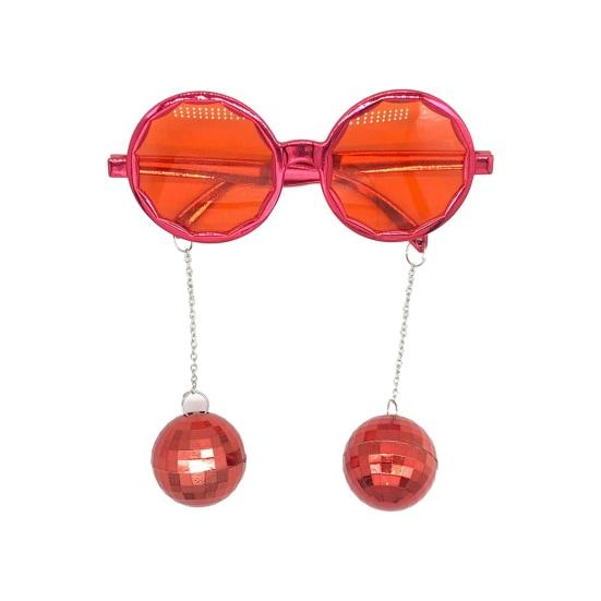 Очки для диско-шара, пластиковые ретро-очки, солнцезащитные очки с подвеской в виде диско-шара, сувениры для вечеринок, карнавальные аксессуары для женщин и мужчин