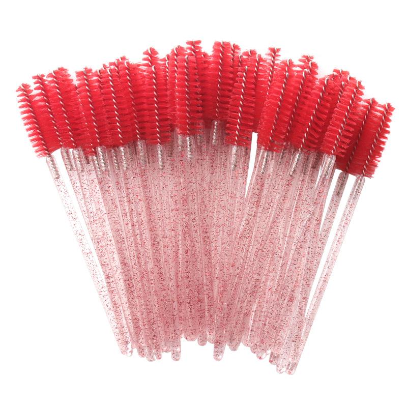 50Pcs/pack Eyelash Brush Disposable Eye Lashes Comb Applicator Makeup Tools Mascara Extension Comb Wands Brushes