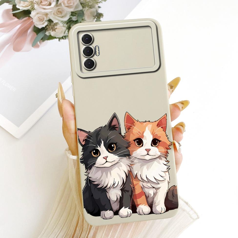 Чехол для Tecno Spark 8P Чехол Модный Мультяшный Милый Смешной Расписной Силиконовый Чехол для Телефона KG7H KG7 KG7n