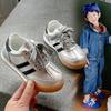 2025 осень новые студенты детская универсальная повседневная обувь девочки низкие кеды Forrest Gump мальчики спортивная обувь на мягкой подошве
