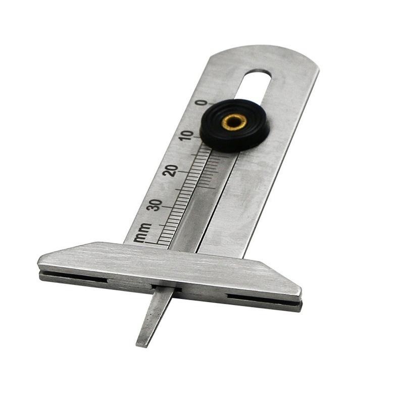 1 Pcs Car Tyre Tire Tread Depth Gauge Meter Auto Tire Detection Measuring Tool Caliper Thickness Gauges