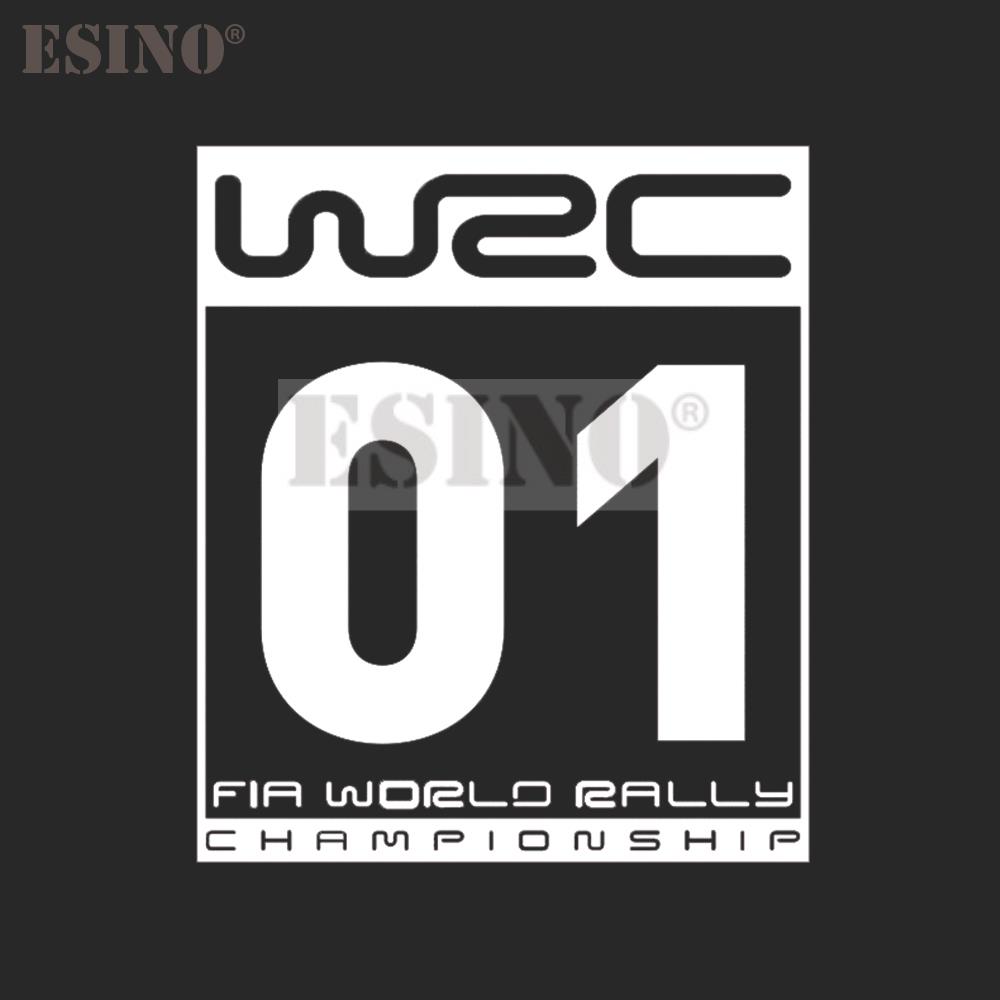 Новый Стиль Автомобиля Креативные Авто Декоративные Наклейки WRC FIA Чемпионат Мира по Ралли Дверь Автомобиля Виниловые Наклейки на Кузов Автомобиля