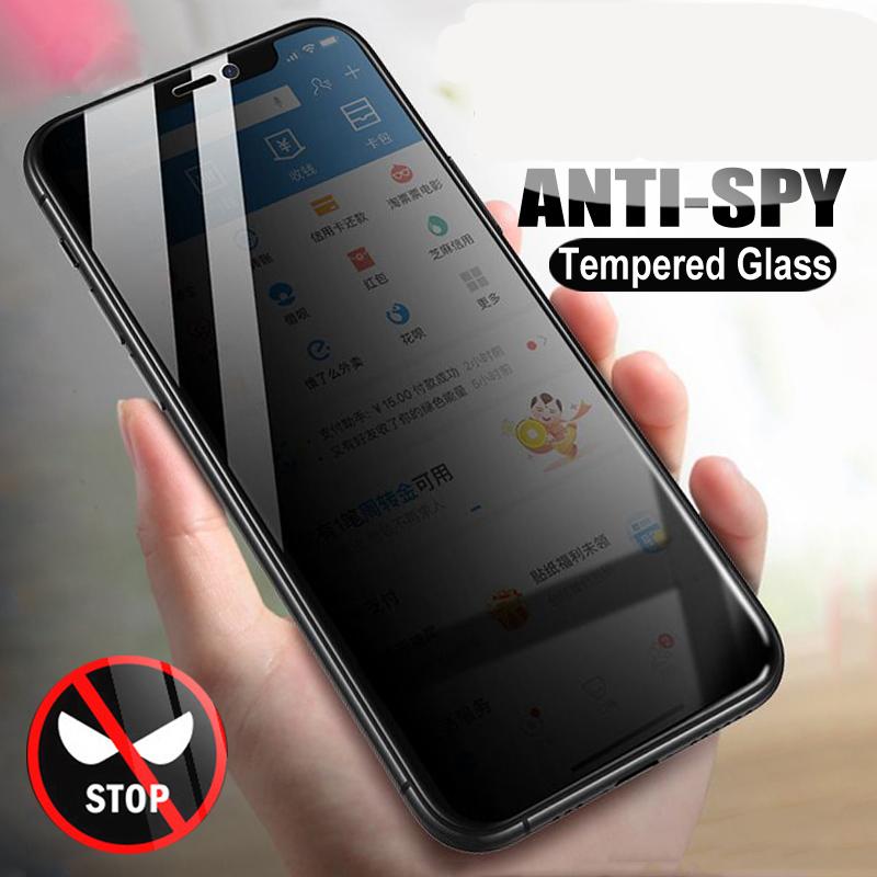 Закаленное стекло против шпионажа для Apple iPhone 13 12 mini 11 Pro Max XS Max X XR, Защитная пленка для экрана iPhone 7, 8, 6, 6S Plus SE, стекло