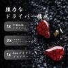 Linsoul Punch Audio Martilo Гибридные Планарные 2BA Проводные Глубокий Шум Милый Без Внешних Звуков Съемный Кабель (1 + + 2DD) Высококачественные полноразмерные наушники, Красные,