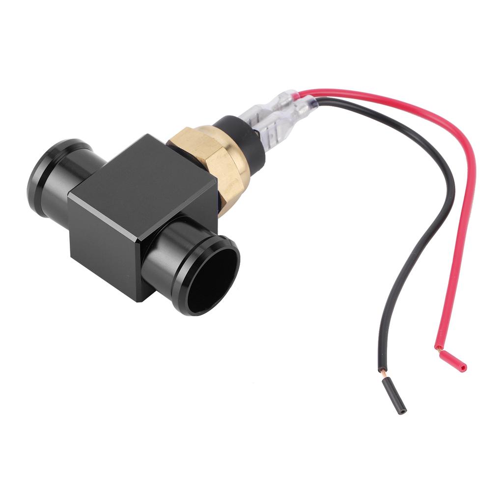 Thermostat Water Temperature Coolant Fan Temp Sensor for Motorcycle ATV Off Road Vehicle(Black )