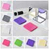High Definition Portable Folding Mirror Square Desktop Decorative Mirror  Girl Lady