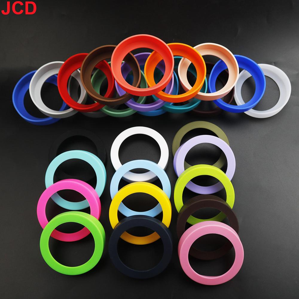 JCD1pcs 8CM Silicone Cup Bottom Cover Anti-skid Water Cup Protective Cover Bottom Support Anti Scald Round Cup Cover Cup Pad