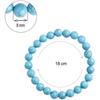 Turquoise Bracelet In Natural Stone for Men or Women Stones 8 Mm[m1487]