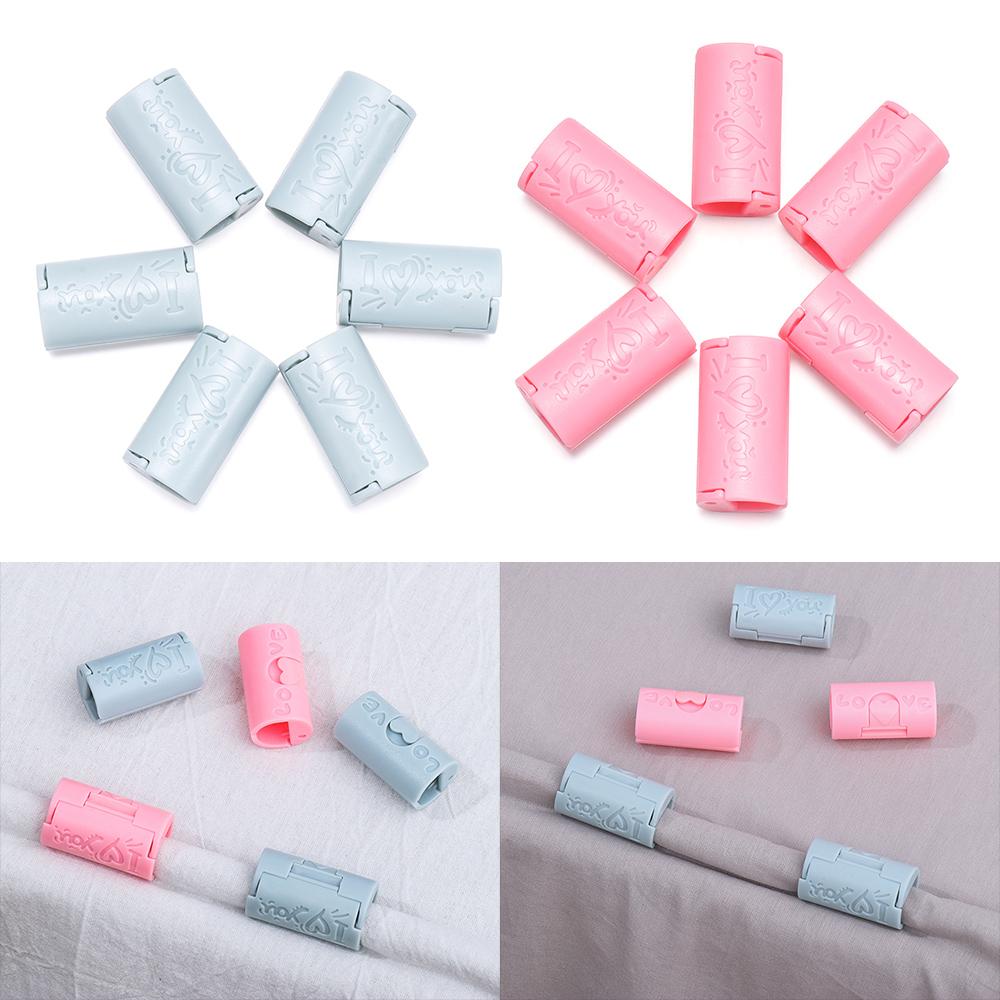 6PCS Non-slip Mattress Buckle Clamp Quilt Bed Cover Sheet Clips Bed Pegs Sheet Holder