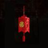 DIY Felt Red Lantern 3D Chinese Red Lantern Decorative FU Character Lantern  New Year