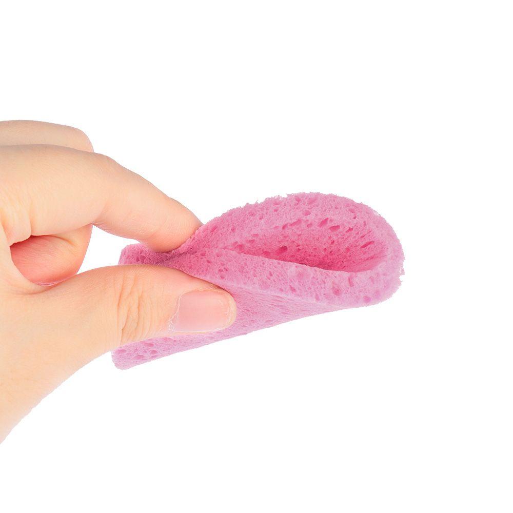 5Pcs Portable Skin Care Cleanup Compress Puff Face Wash Pad Body Facial Cleaner Cleansing Sponge