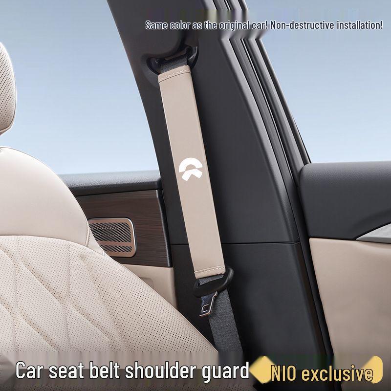 Compatible Seatbelt Shoulder Pad Protector for Nio ES6, ET5T, ET5, EC6, ES8, ET9, Firefly ET7