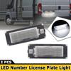 18 светодиодных фонарей подсветки номерного знака для Fiat Ducato Citroen Jumper Peugeot Boxer Белые лампы Автотовары Фонари подсветки номерного знака