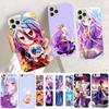 Чехол для телефона YNDFCNB Game NO life Anime для iPhone 11 12 13 mini pro XS MAX 8 7 6 6S Plus X 5S SE 2020 XR