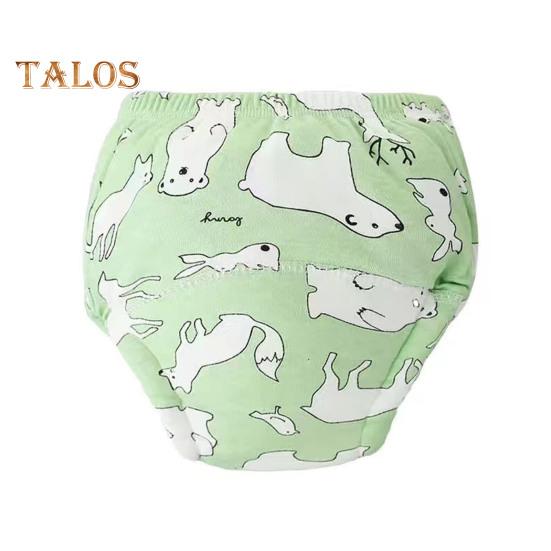 6 шт. нижнего белья для приучения к горшку, дышащие детские подгузники, герметичные трусики для приучения к горшку, регулируемые резинки, трусики для писания для малышей