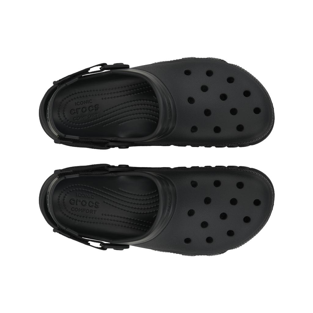 Crocs Duet Max Clog Eva Спортивный стиль Мягкие удобные клоги Унисекс клоги Черный 208776-001