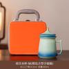 New Chinese-style Forbidden City drinking cup high-value ceramic cup home office teacup with lid personal tea set