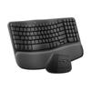 Logitech G Wave Combo Эргономичный беспроводной набор: клавиатура и вертикальная мышь