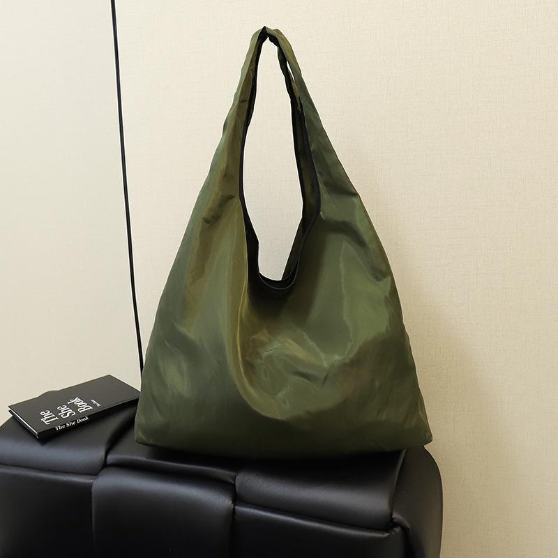 Складная большая сумка-тоут U-образной формы из водонепроницаемого полиэстера для покупок