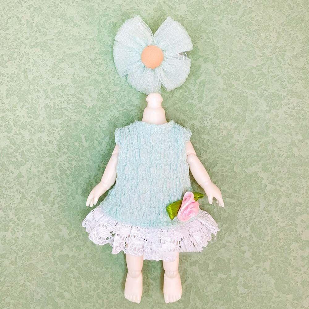 Детский DIY Девочки Высококачественный Наряд 18 Стилей Можно Наряжать Юбочный Костюм 16~17см Кукла/1/8 BJD Кукла