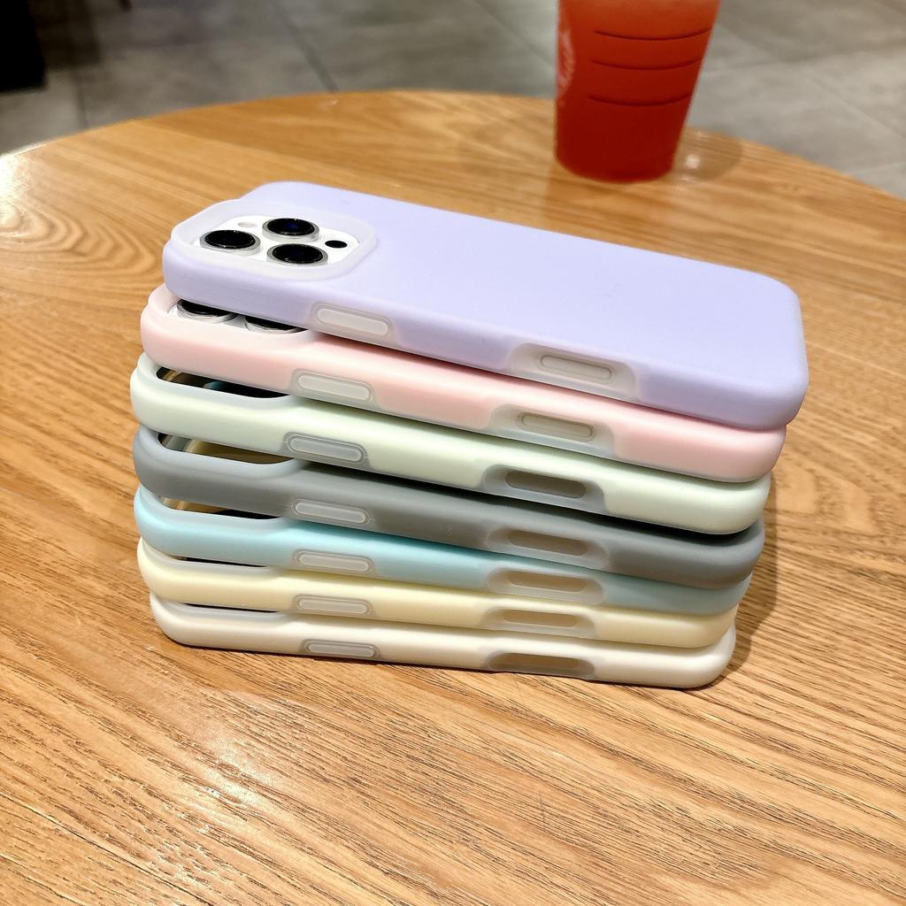 Подходит для iPhone17 желе жидкий силикон чехол для мобильного телефона кнопка для фото Apple 16 однотонный большое отверстие 15 защитный чехол