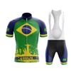 2026 Brazil New Cycling Team Jersey Bike Shorts Bib Set Ropa Ciclismo MenS MTB Shirt Summer Bicycling Maillot Bottom Clothing