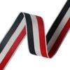10yards 25mm Three-color Straps Polyester Hat Straps Polyester Webbing Colored Satin Ribbon Accessories for DIY Sewing Material
