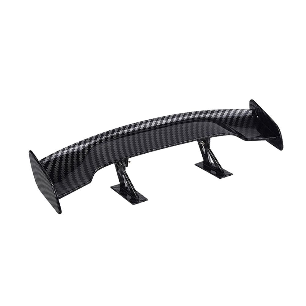 1 шт. Универсальный автомобильный мини-спойлер, заднее крыло, карбоновое волокно, задние крылья, модель, автостайлинг, украшение, внешние аксессуары для автомобиля