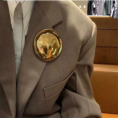 Ювелирные изделия Аксессуары Круглые броши Геометрические Большие Заявление Нерегулярные Броши Мода Повседневный