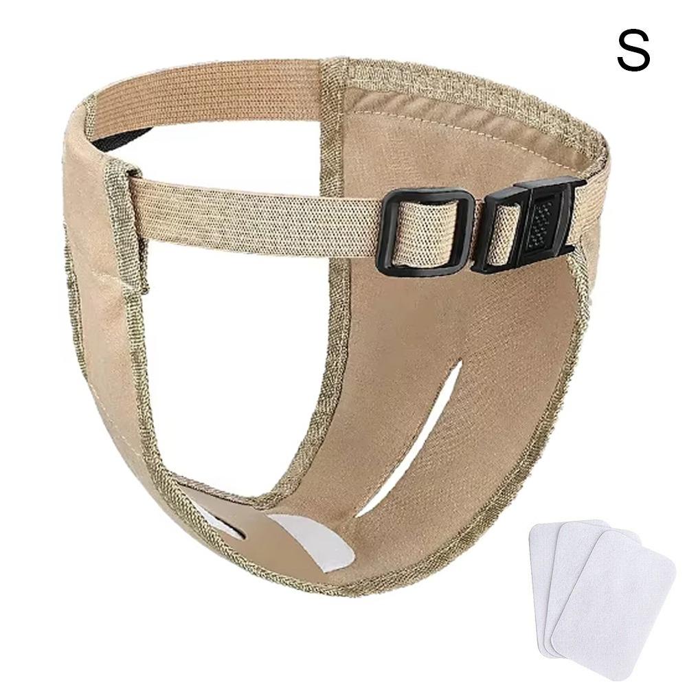 Моющиеся трусики для сук с 3 хлопковыми прокладками, гигиенические штанишки для собак, для сук в течке