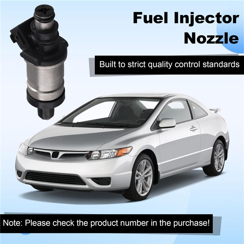 Durable-4PCS 06164-P5M-000 New Fuel Injector Nozzle For HONDA PRELUDE 2.2L (1997-2001)