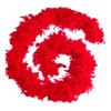 Red Turkey Feather Boa 2 Meters 30g Soft Fluffy Natural Feathers for DIY Wedding Party Clothing Costume Decoration Feather