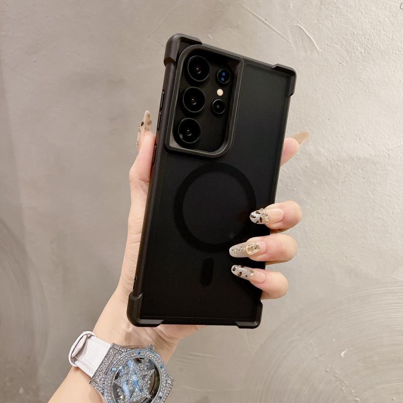 Чехол-накладка Samsung S11Ultra из акрила с магнитом, защитный чехол с защитой четырех углов от падения