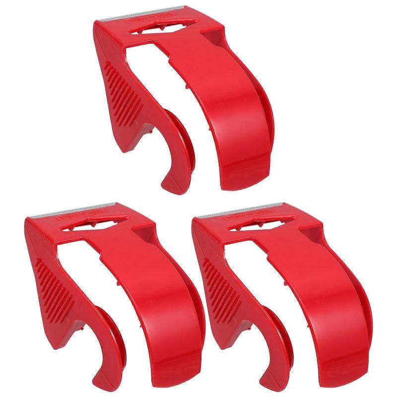 Adjustable Tape Dispenser for Packing 3Pcs Small Plastic Dispenser